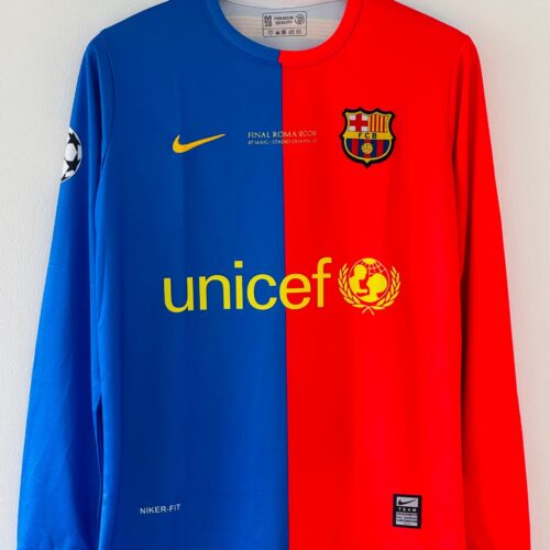 85A505C9-CC37-4DB4-8186-8ADE844981E0 2008-09Barcelona Home Jersey – Lionel Messi Full sleeve Embroidery edition