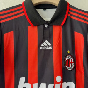 Embrace the Legacy with the 2009-10 AC Milan Kaka Edition Jersey embroidery