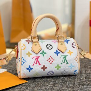 Louis Vuitton X Takashi Murakami Nano Speedy Bag