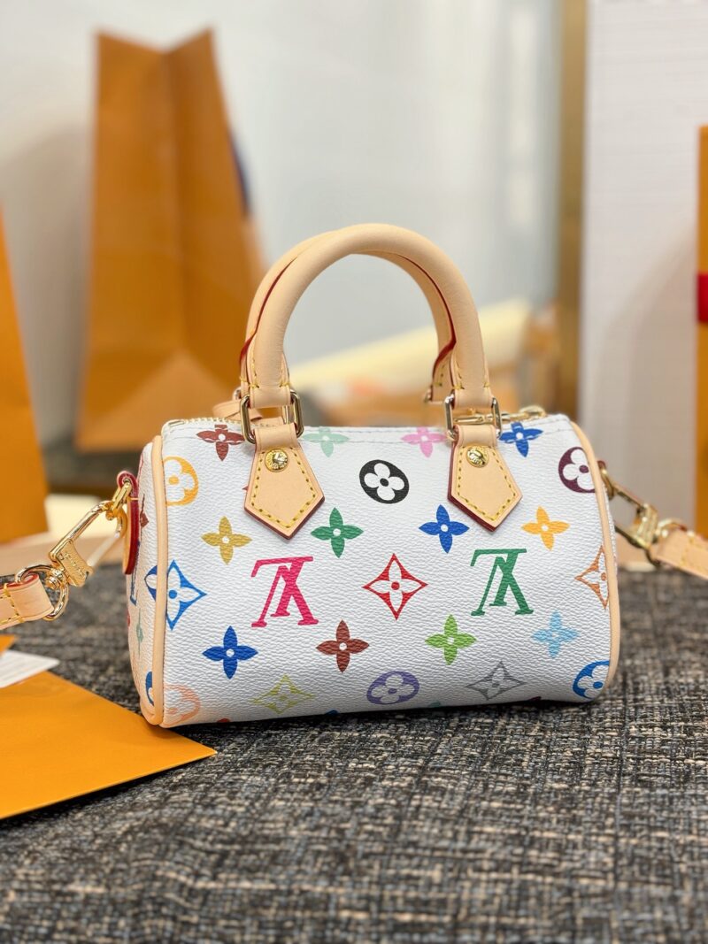 Louis Vuitton X Takashi Murakami Nano Speedy Bag