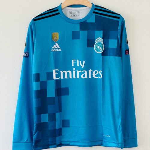 Real Madrid 2017-18 Third Kit - Ronaldo Version Full sleeve embroidery edition