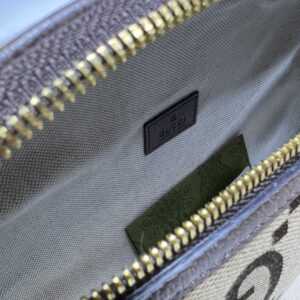 Gucci Belt Bag Jumbo GG Canvas Large Brown