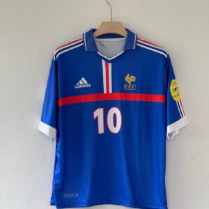 9A9267B7-4234-47B8-9069-30DC00F556F6 Gallic Elegance Reimagined – France 2000/01 Zidane Five Sleeve Jersey