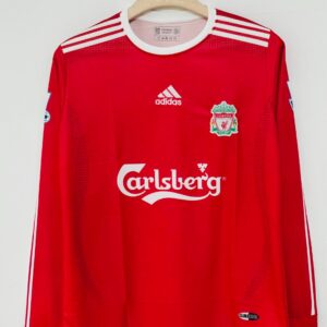 9B7EA382-81AA-455D-A8C3-9B6EB363276C Relive the Anfield Roar with the 2008-10 Liverpool Home Jersey – Fernando Torres Embroidery Edition