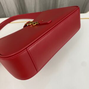 Saint Laurent  le 5 a 7 mini hobo bag – Red