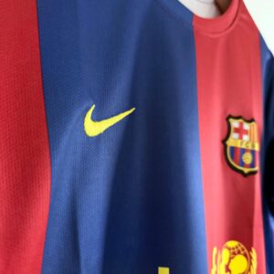 A15311A1-07C2-4C7F-9219-0D6500A7A52F FC Barcelona 2010-11 Retro Home Kit – Ronaldinho Edition Embroidery