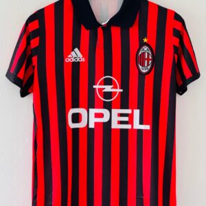 A337AB00-71E6-45A4-8C86-F7F1A444492F The Spirit of San Siro – 1999-2000 AC Milan Home Jersey – Paolo Maldini Edition