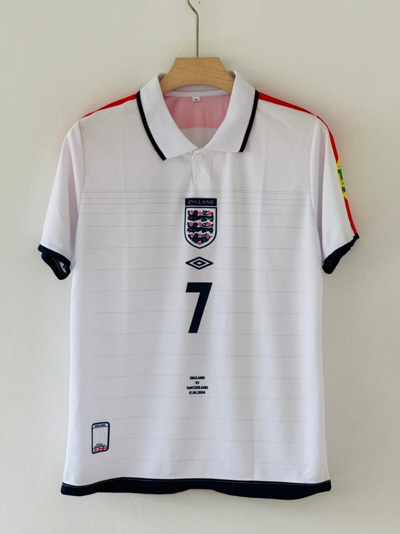 A8CDF25B-8460-4D06-99B6-EC954509D25F 2004 England Home Jersey - Beckham Captain’s Edition