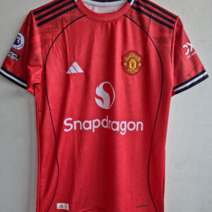 Fearless, Fast, and Red to the Core – 2025/26 Manchester United Home Jersey, Garnacho Edition
