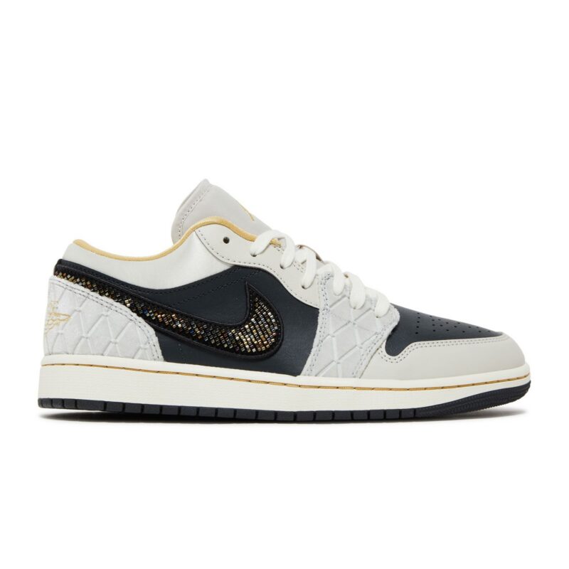 Air-Jordan-1-Low-SE-Beaded-Swoosh-1 Jordan 1 Low