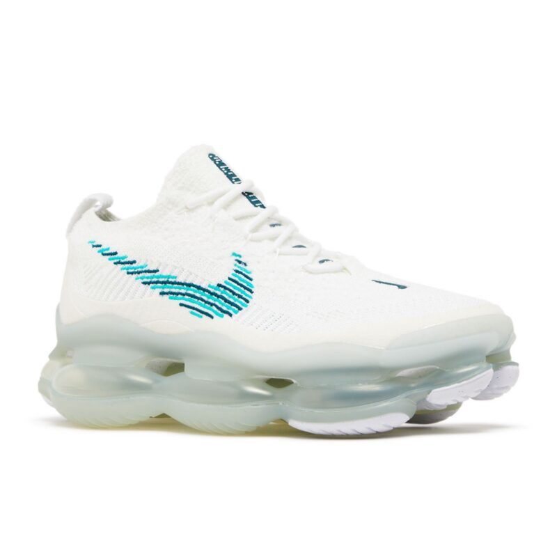 Air-Max-Scorpion-Flyknit-White-Clear-Emerald-DJ4701-100-2 Nike Air Max Scorpion FK