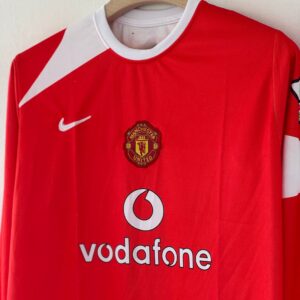 B5F18BD7-E103-4C8D-B43D-9224D1B3C7A3 The Red Devils’ Pride – Manchester United 2004/05 Home Kit (Full Sleeve)