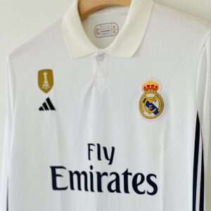 B6D6DB3F-6940-4FE1-9ED8-6430420D0AE3 Glory in White – 2016-17 Real Madrid Home Jersey – Cristiano Ronaldo Full Sleeve Embroidery Edition