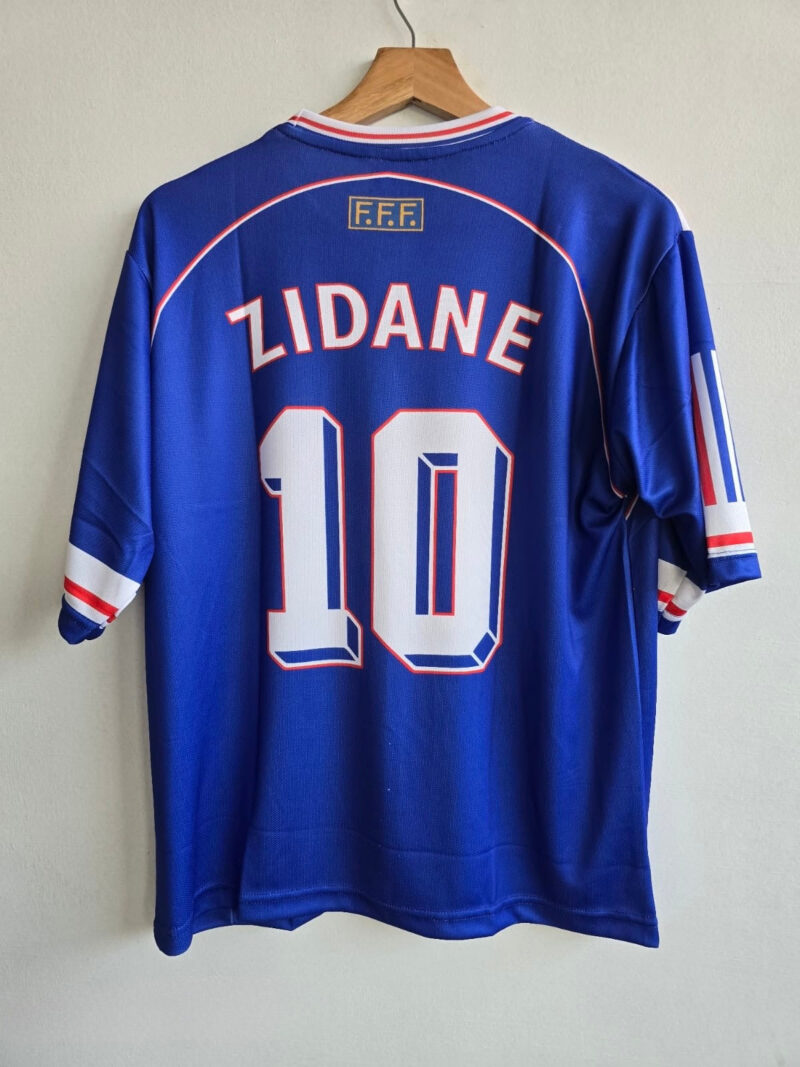 BD497A42-D3C1-4E7D-AA16-888F20EFE824 A Legend Was Born – 1998 France Home Jersey, Zidane Five Sleeve Edition