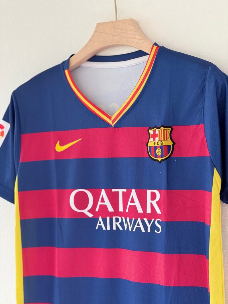 Relive Messi Magic with the 2015-16 Barcelona Home Jersey