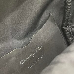 Dior Mini High-End Bag – Oblique Pattern Fabric (24x10x16cm)