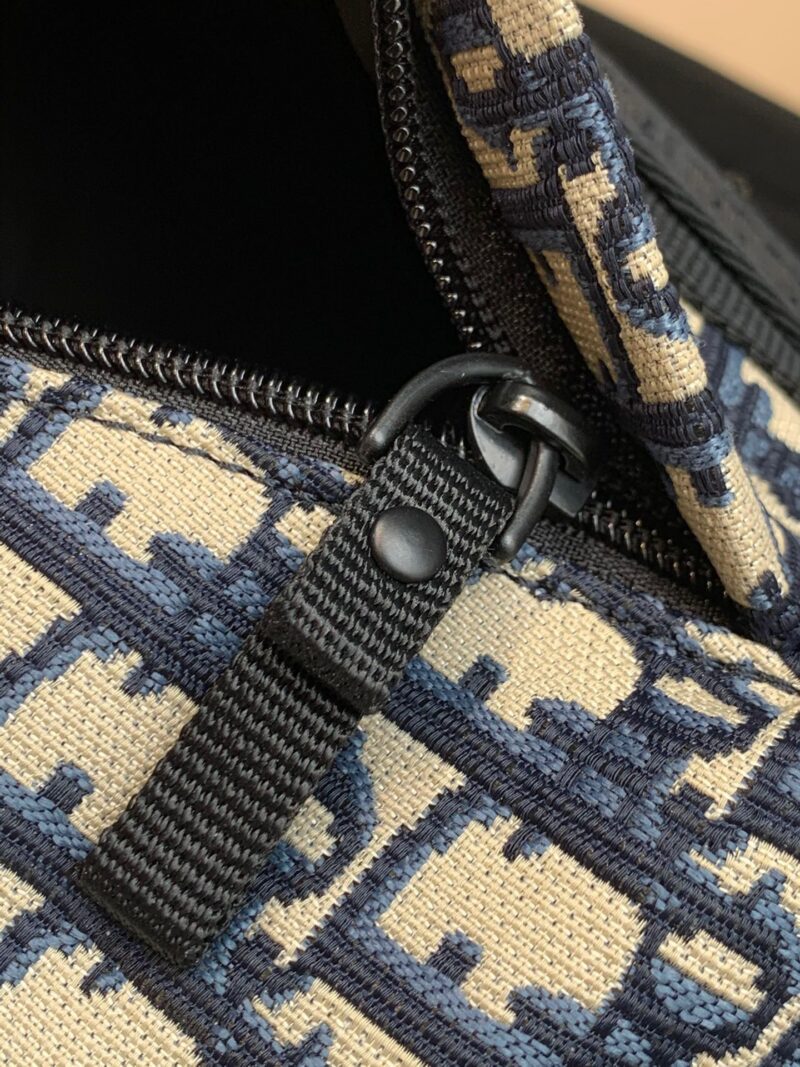 Christian Dior Super Backpack Canvas Embroidered Pattern 42x33x15cm