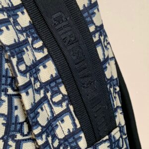 Christian Dior Super Backpack Canvas Embroidered Pattern 42x33x15cm