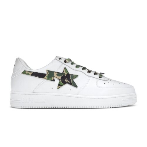 Bape-Sta-Low-White-ABC-Camo-Green-Reps-1H20191045-GRN-1-1 A Bathing Ape Bape Sta Low