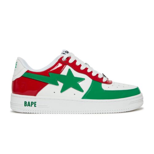 Bapesta-M1-‘Italy-Reps-1I80191004-GRXGR-1 A Bathing Ape Bape Sta