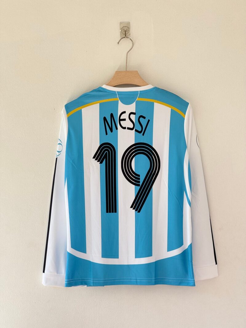 Celebrate Messi’s World Cup Debut with the 2006 Argentina Full sleeve edition
