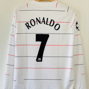 The Beginning of a Legend – 2003-04 Manchester United Third Kit – Cristiano Ronaldo Full Sleeve Embroidery Edition