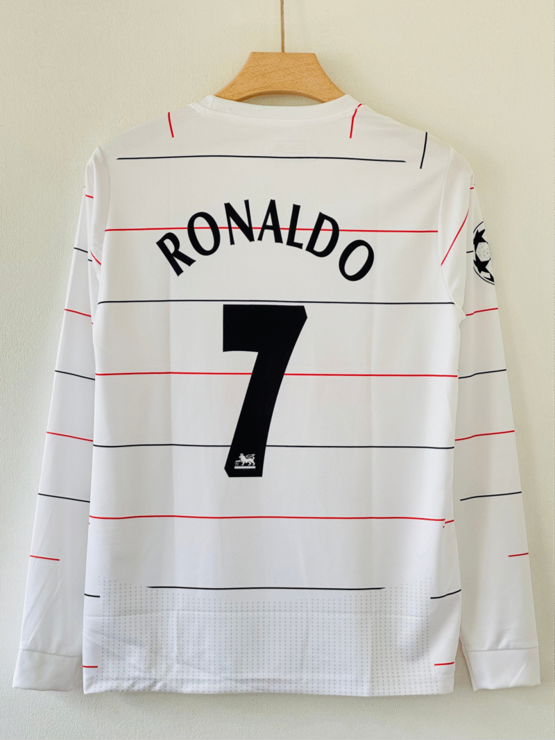 The Beginning of a Legend – 2003-04 Manchester United Third Kit – Cristiano Ronaldo Full Sleeve Embroidery Edition