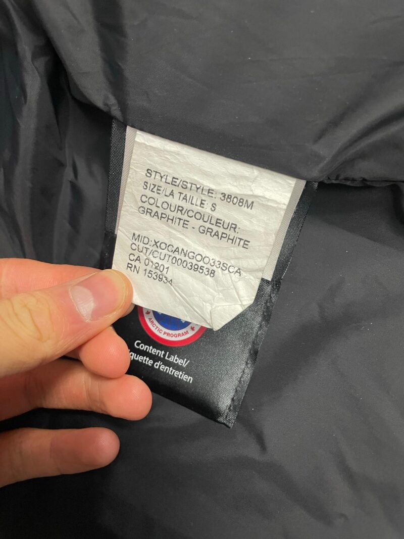 C6F000B7-2288-40B3-8616-8CC156074DDD Canada Goose Wyndham Parka Graphite Excellent (Small)