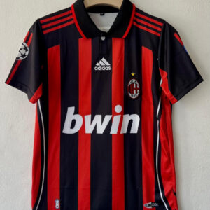 Embrace the Legacy with the 2009-10 AC Milan Kaka Edition Jersey embroidery