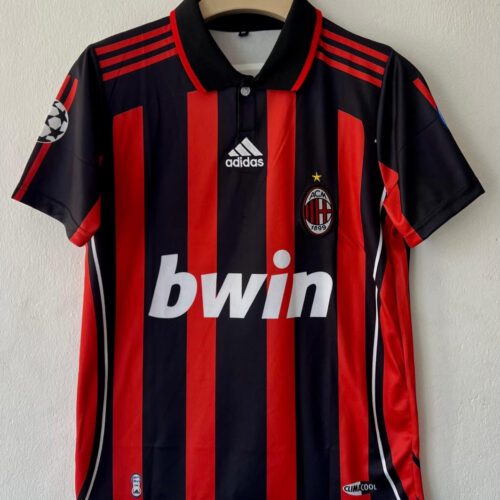 Embrace the Legacy with the 2009-10 AC Milan Kaka Edition Jersey embroidery