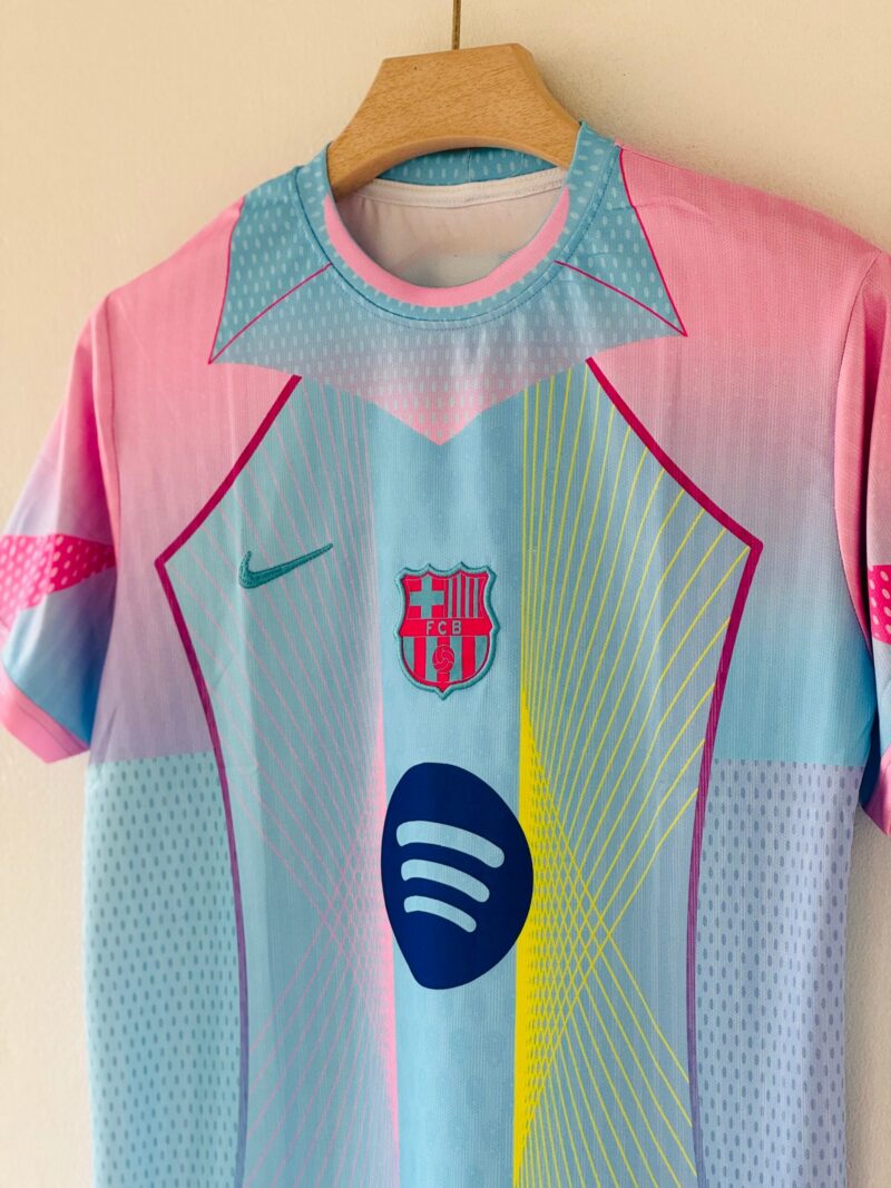 CCA36C73-8CB6-47E6-A622-36E2DEA8C496 Reimagining Tradition – 2025–26 Barcelona Special Edition Jersey in Pink & Blue