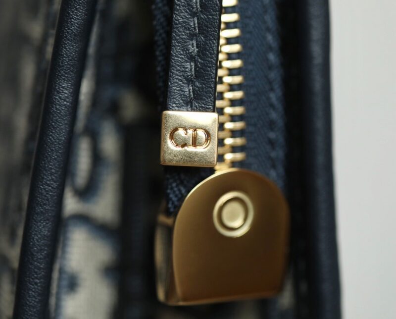 Clutch Dior 30 Montaigne Pouch Canvas Siêu Cấp 26cm