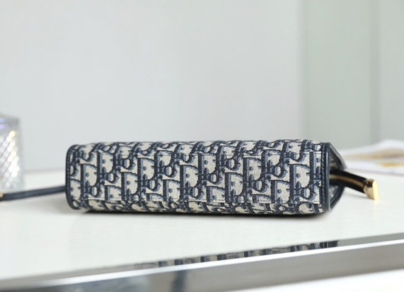 Clutch Dior 30 Montaigne Pouch Canvas Siêu Cấp 26cm