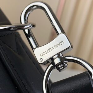 Louis Vuitton LV Clutch Bag Kasai Damier Graphite Black 24cm