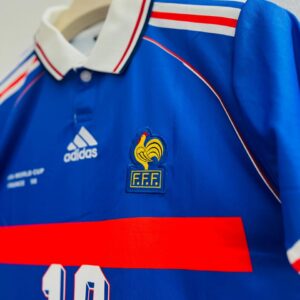 E3D5CDB5-991B-46D9-8BD7-43FCFF95DB98 1998 France Home Jersey - Zidane World Champion Edition embroidery