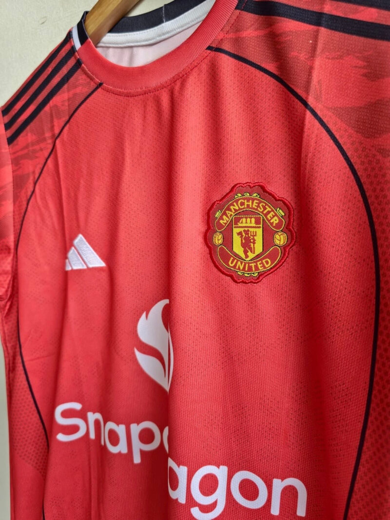 Fearless, Fast, and Red to the Core – 2025/26 Manchester United Home Jersey, Garnacho Edition