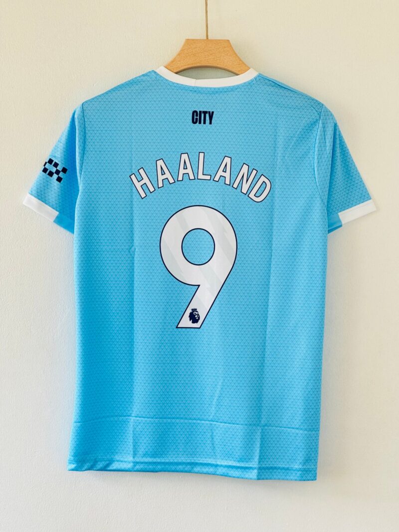 Power and Precision – 2025-26 Manchester City Home Jersey – Erling  Edition