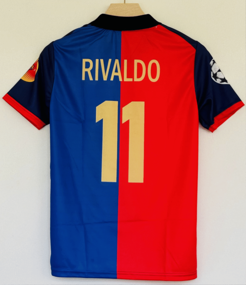 E8839875-CE82-4B58-B231-BB50923AD065 Barcelona 1998-99Jersey – Rivaldo Edition