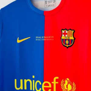 EAE8E10D-6F2B-4F8B-BD17-BA532D8887CC 2008-09Barcelona Home Jersey – Lionel Messi Full sleeve Embroidery edition