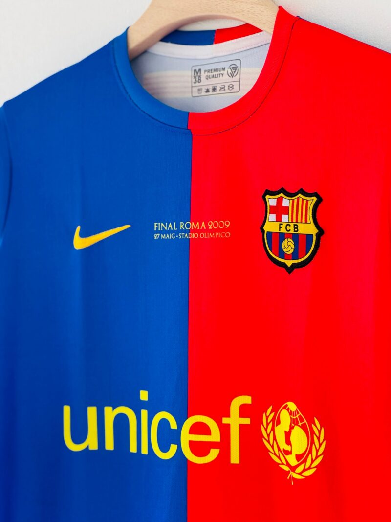 EAE8E10D-6F2B-4F8B-BD17-BA532D8887CC 2008-09Barcelona Home Jersey – Lionel Messi Full sleeve Embroidery edition