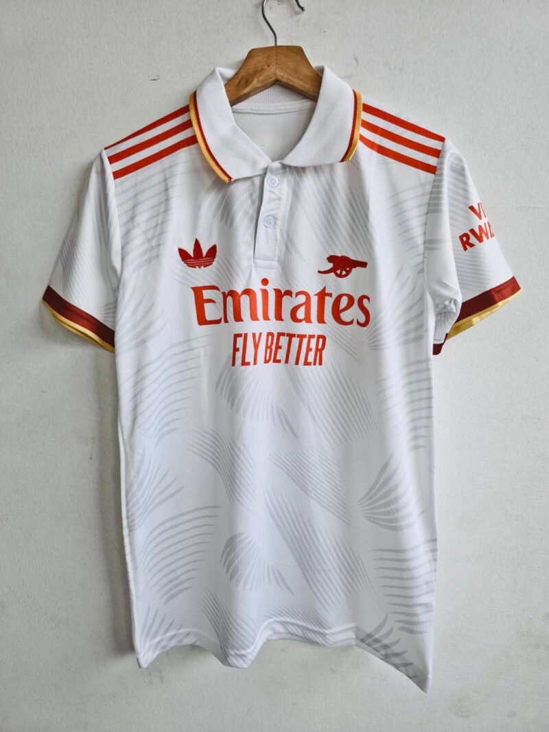 F02058CB-EF7D-489F-AE79-C390E073AFF5 Embrace the Electric Brilliance of Bukayo Saka with the 2025/26 Arsenal Third Kit