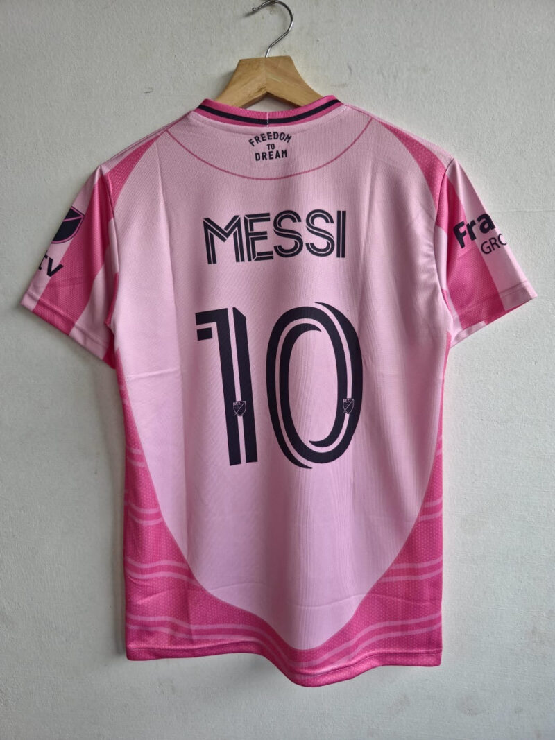 The Legend in Pink – 2025 Inter Miami Home Jersey, Messi Edition