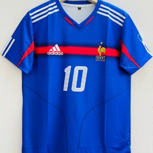 FA1A0E8F-B244-42A1-913E-EBD5898FF24B Elegance in Blue – 2004 France Home Retro Jersey – Zinedine Zidane Edition