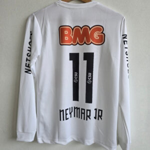 Neymar’s Legacy with the 2011-12 Santos Home Jersey full sleeve