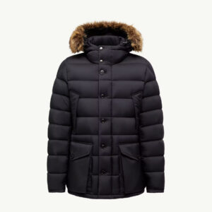 Replica Moncler Clunye Hooded Mid-Length Down Jacket