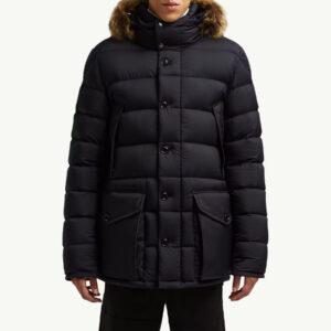 Replica Moncler Clunye Hooded Mid-Length Down Jacket