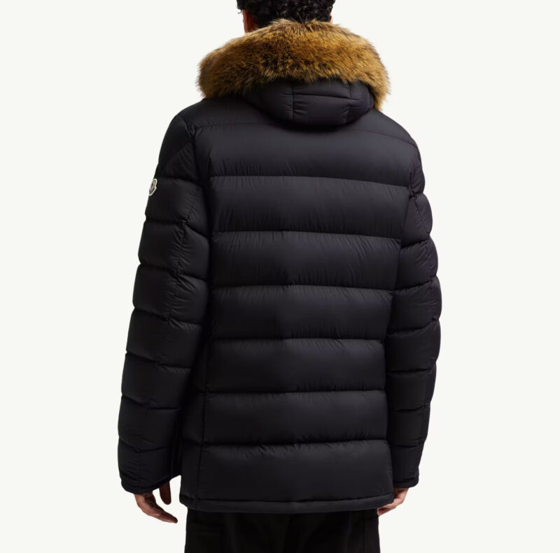 Replica Moncler Clunye Hooded Mid-Length Down Jacket