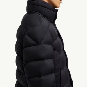 Replica Moncler Clunye Hooded Mid-Length Down Jacket