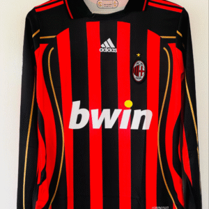 2006-07 AC Milan Home Jersey –  kaka  Full Sleeve Embroidery Edition polo