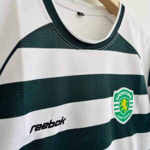 2002-03 Sporting Lisbon Home Kit Cristiano Ronaldo Version Embroidery - A Legend’s Beginnings